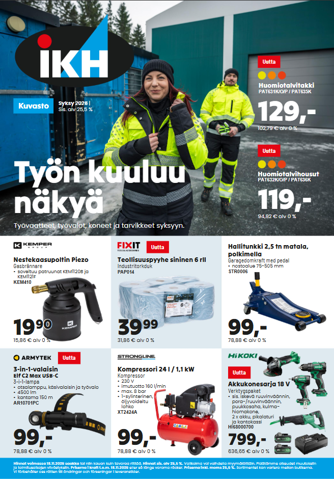 IKH:n kuvasto, syksy 2026